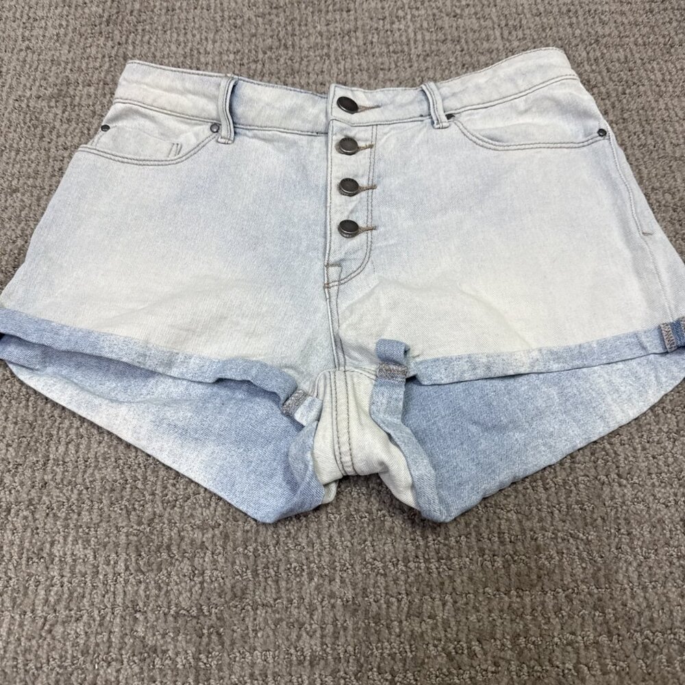 Roxy Shorts Blue Pockets Women’s Size 28 - Picture 5 of 10